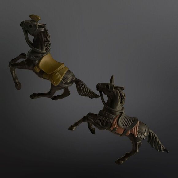 6 Vintage 1988 Willow Tonka Horses GENERAL KAEL & NOCKMAAR WARRIOR Figures B23 - Picture 3 of 9